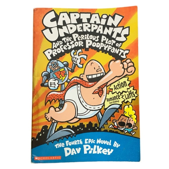 Captain Underpants and the Perilous Plot of Professor Poopypants By Dav Pilkey - Picture 1 of 8